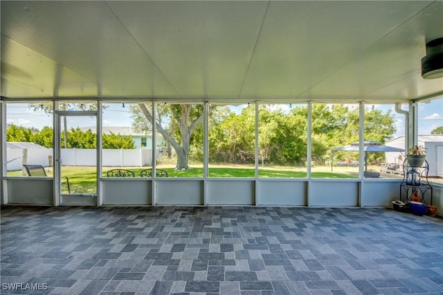 14160 Cedardale St, Fort Myers, FL 33905 - view of unfurnished sunroom