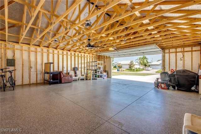 14160 Cedardale St, Fort Myers, FL 33905 - garage featuring electric panel