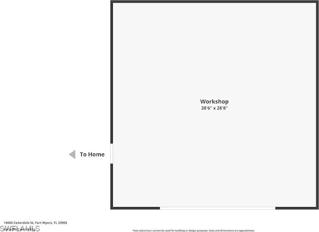 14160 Cedardale St, Fort Myers, FL 33905 - room layout