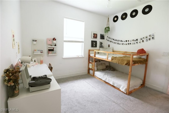 12083 Maiden Ln, Bonita Springs, FL 34135 - carpeted bedroom featuring baseboards and a desk