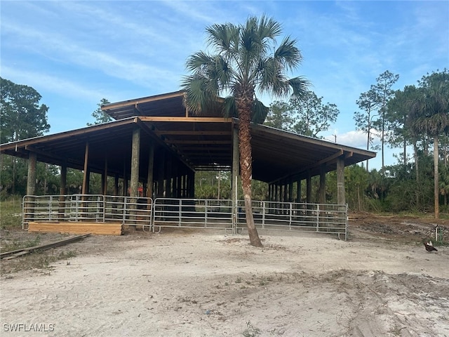 3550 Everglades Blvd S, Naples, FL 34117 - view of horse barn