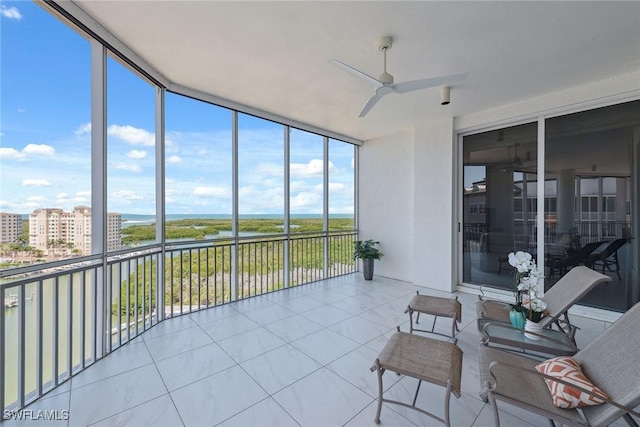 13675 Vanderbilt Dr Ph 1105, Naples, FL 34110 - view of sunroom / solarium