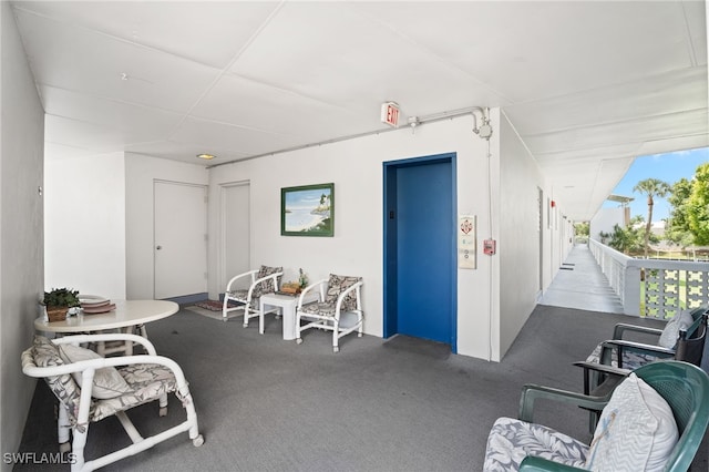 1415 Tropic Ter Unit 1415, North Fort Myers, FL 33903 - view of patio / terrace with elevator
