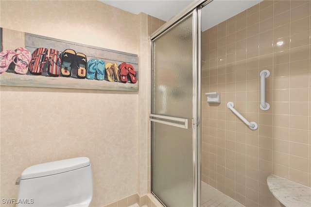 1036 S Collier Blvd Unit A103, Marco Island, FL 34145 - full bath featuring a shower stall and toilet