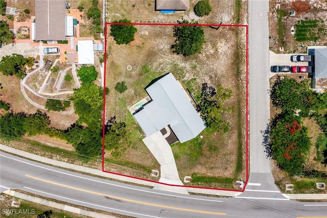8172 Sanibel Blvd, Fort Myers, FL 33967 - view of property location with property parcel outlined