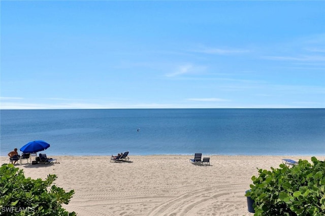795 Bentwater Cir Unit 202, Naples, FL 34108 - water view with local beach