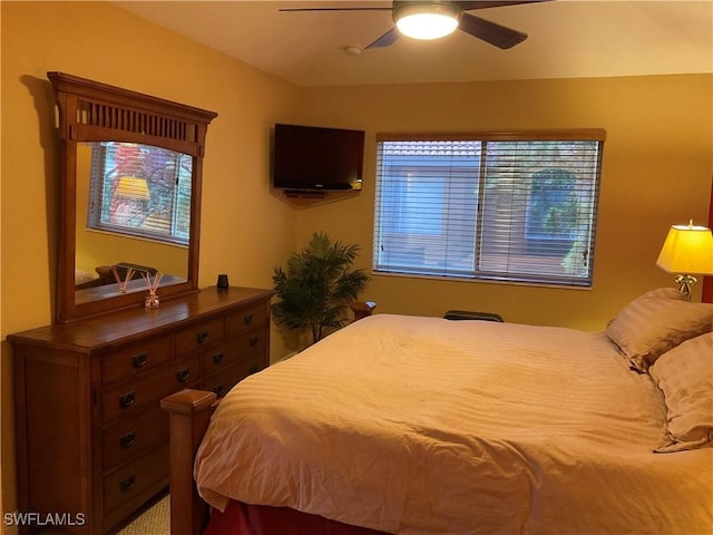 17560 Brickstone Loop, Fort Myers, FL 33967 - bedroom with a ceiling fan
