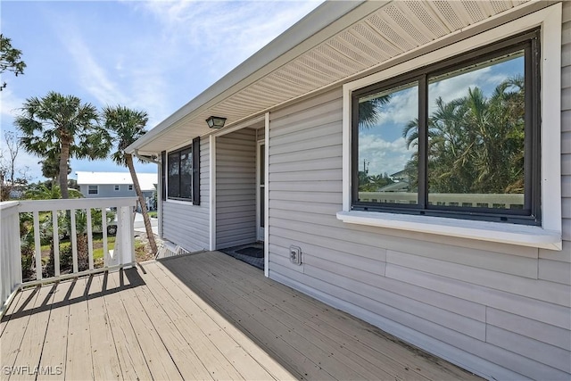 7836 Grande Pine Rd, Bokeelia, FL 33922 - view of wooden deck