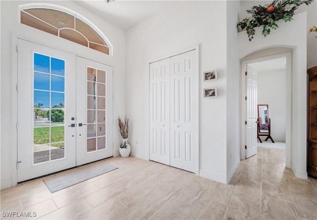 2871 Bracci Dr, Saint James City, FL 33956 - entrance foyer featuring french doors