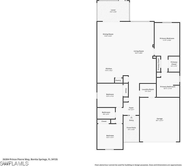 26304 Prince Pierre Way, Bonita Springs, FL 34135 - room layout