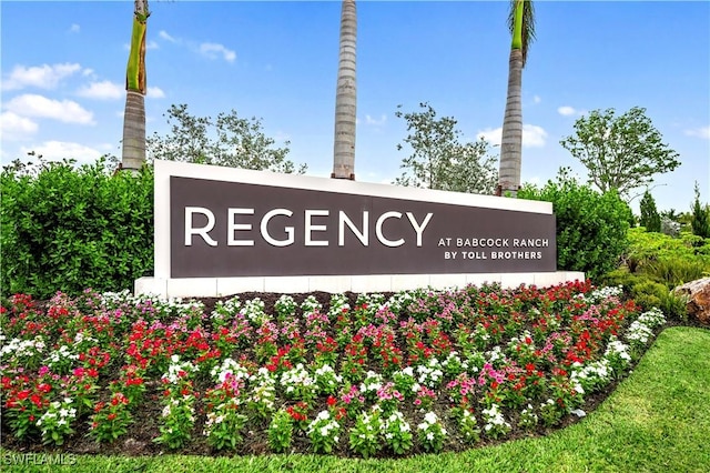 44320 Panther Dr, Punta Gorda, FL 33982 - view of community sign