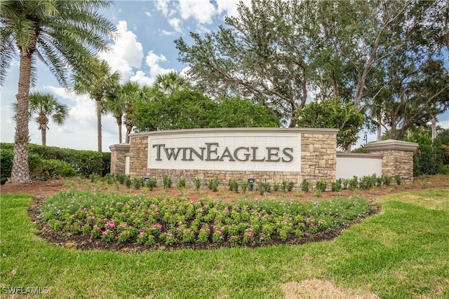 12732 Kinross Ln, Naples, FL 34120 - view of community / neighborhood sign