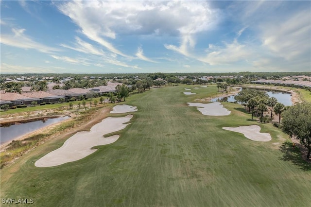 12732 Kinross Ln, Naples, FL 34120 - aerial perspective of suburban area featuring a nearby body of water and a golf club