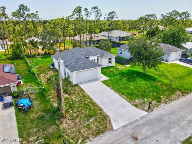 3507 41st St SW, Lehigh Acres, FL 33976 - aerial perspective of suburban area