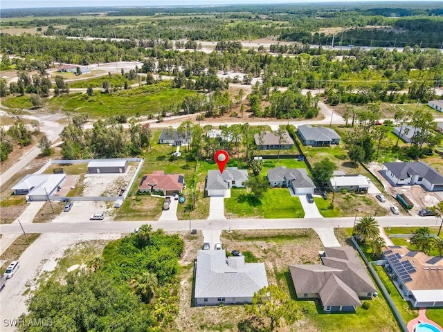 3507 41st St SW, Lehigh Acres, FL 33976 - aerial perspective of suburban area