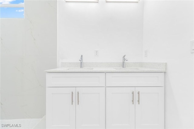 3507 41st St SW, Lehigh Acres, FL 33976 - full bathroom featuring double vanity