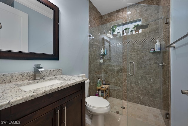 3460 4th Ave NE, Naples, FL 34120 - full bath featuring vanity and a shower stall