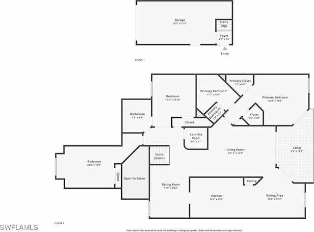 15055 Tamarind Cay Ct Unit 1205, Fort Myers, FL 33908 - room layout