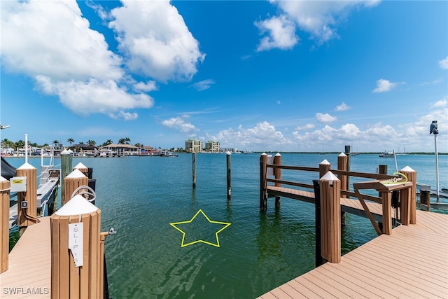 991 N Barfield Dr Unit 110, Marco Island, FL 34145 - dock with a water view