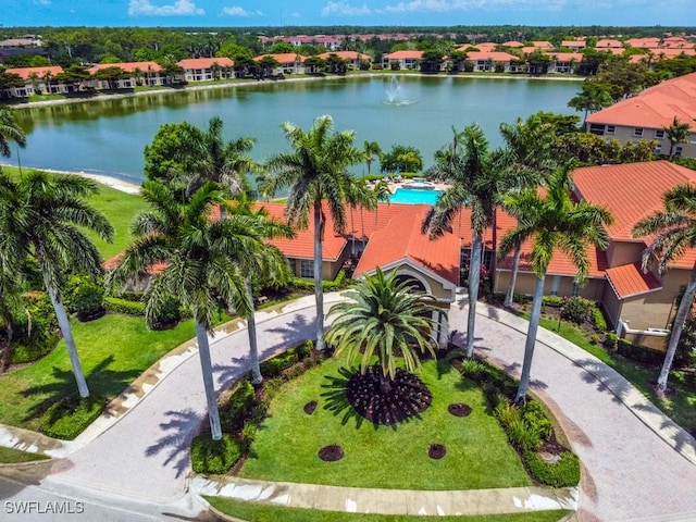 6900 Huntington Lakes Cir Unit 102, Naples, FL 34119 - bird's eye view of a large body of water