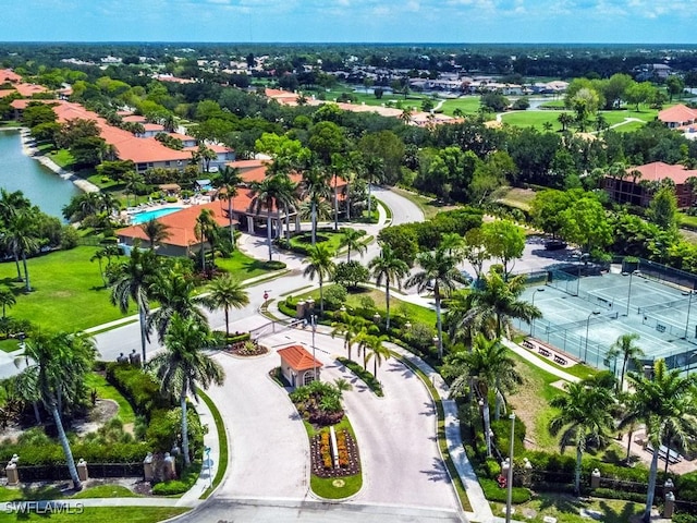6900 Huntington Lakes Cir Unit 102, Naples, FL 34119 - bird's eye view of a large body of water
