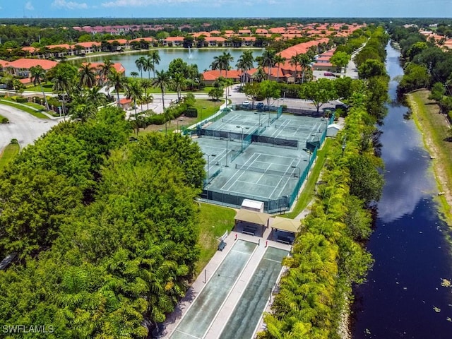 6900 Huntington Lakes Cir Unit 102, Naples, FL 34119 - bird's eye view of a large body of water