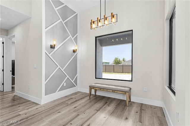 224 NW 14th Pl, Cape Coral, FL 33993 - dining space featuring wood finished floors and baseboards
