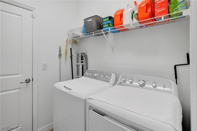 2131 Hamlin St, Naples, FL 34120 - washroom featuring washer and clothes dryer