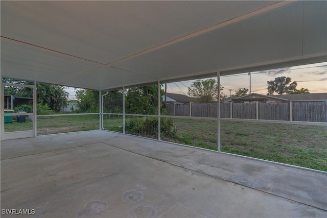 3091 52nd St SW, Naples, FL 34116 - view of unfurnished sunroom