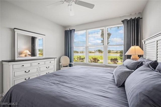 23581 Sandycreek Ter Unit 1107, Estero, FL 34135 - bedroom with ceiling fan