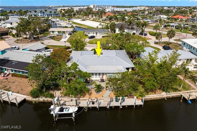 155 Donna Ct, Punta Gorda, FL 33950 - aerial view of residential area with a nearby body of water