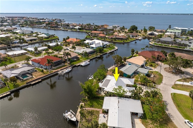 155 Donna Ct, Punta Gorda, FL 33950 - aerial view of residential area featuring a large body of water