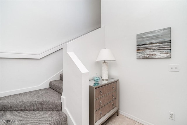 5135 Cobble Creek Ct Unit 204, Naples, FL 34110 - staircase featuring baseboards