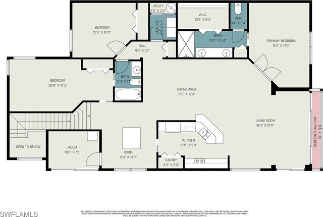 5135 Cobble Creek Ct Unit 204, Naples, FL 34110 - property floor plan