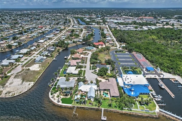 4409 Crews Ct, Port Charlotte, FL 33952 - aerial view of residential area with a nearby body of water