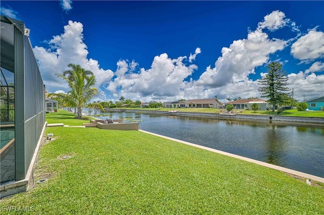 1826 SE 6th Ave, Cape Coral, FL 33990 - water view featuring nearby suburban area