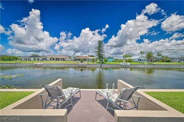 1826 SE 6th Ave, Cape Coral, FL 33990 - dock featuring a water view and a residential view