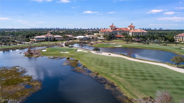 14500 Marsala Way, Naples, FL 34109 - view of urban area featuring a nearby body of water and a golf course