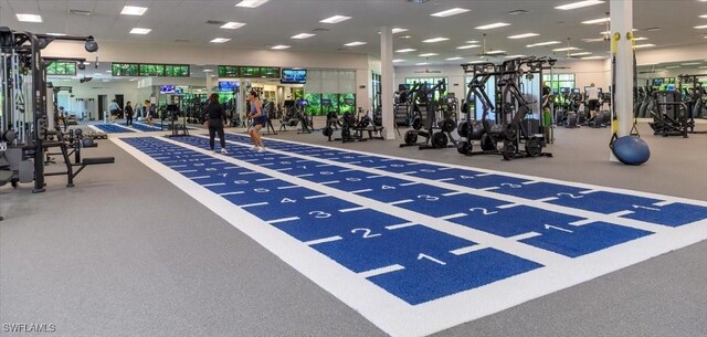 2366 Alexander Palm Dr, Naples, FL 34105 - view of workout area