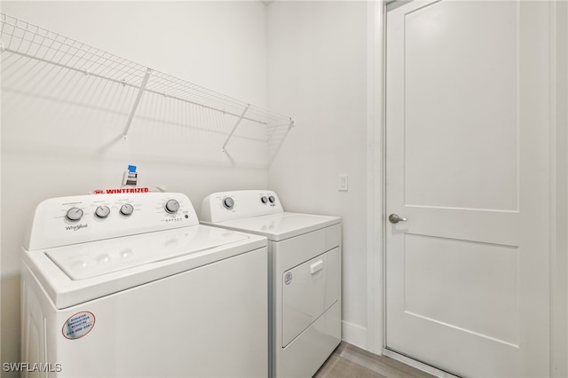2110 SW 52nd Ter, Cape Coral, FL 33914 - washroom featuring separate washer and dryer