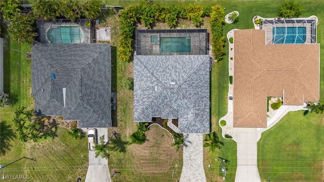 2110 SW 52nd Ter, Cape Coral, FL 33914 - drone / aerial view of a pool