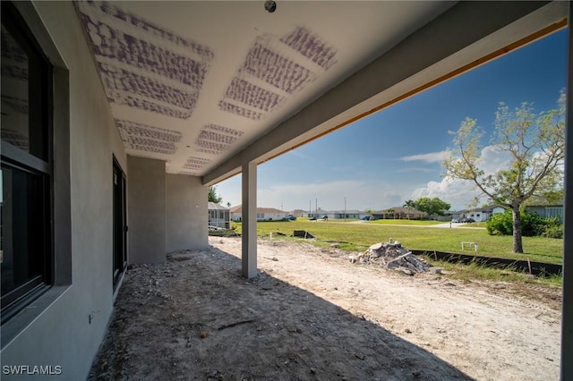 315 NW 10th St, Cape Coral, FL 33993 - view of patio with a residential view
