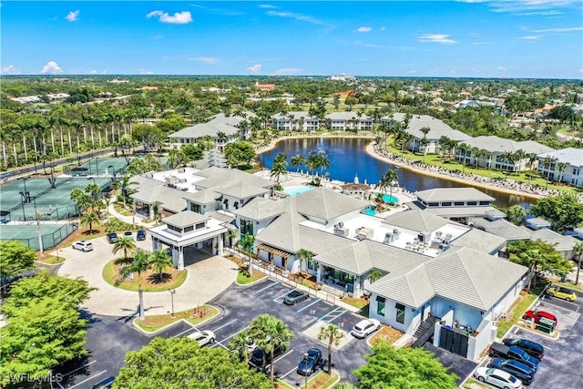 275 Indies Way Unit 1603, Naples, FL 34110 - aerial view of residential area featuring a nearby body of water