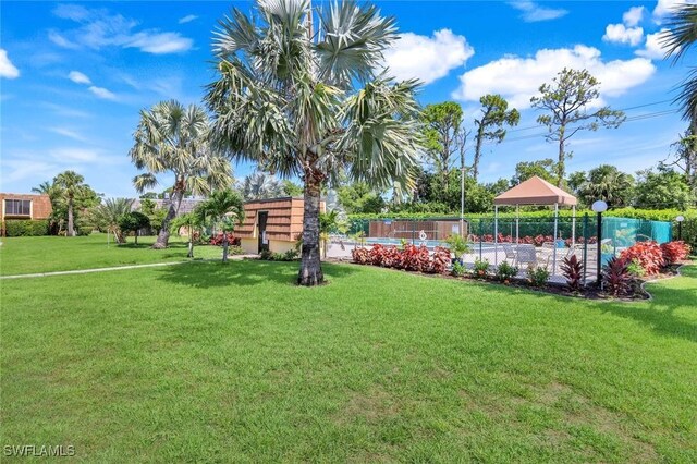 1501 Park Meadows Dr Unit 3, Fort Myers, FL 33907 - surrounding community featuring a gazebo