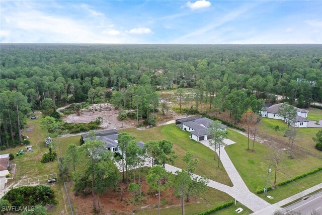 2806-2840 Golden Gate Blvd W, Naples, FL 34117 - aerial view of property and surrounding area featuring a forest