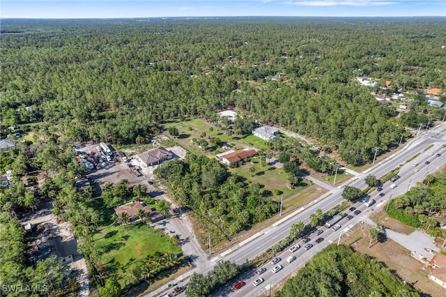 721 Golden Gate Blvd W, Naples, FL 34120 - aerial view of property's location with a heavily wooded area