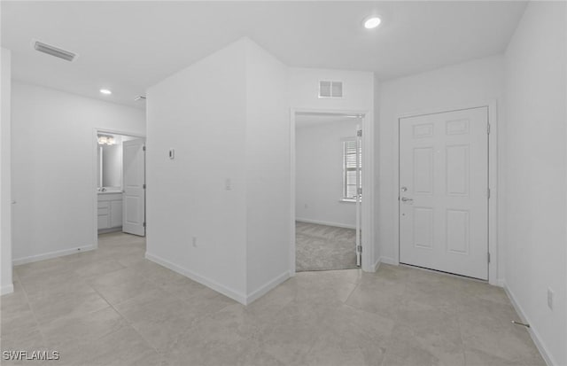 44225 Kelly Dr, Punta Gorda, FL 33982 - spare room with recessed lighting, baseboards, and light tile patterned floors