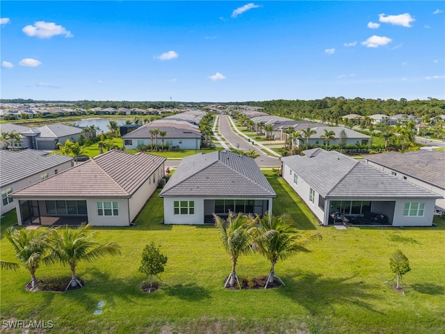 12467 Purple Ficus Way, Naples, FL 34120 - aerial perspective of suburban area featuring a nearby body of water