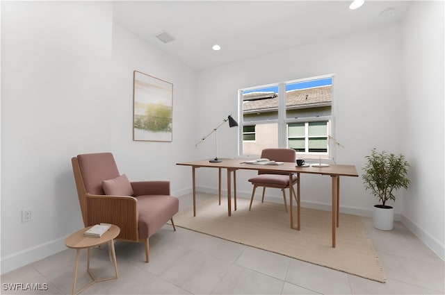 12467 Purple Ficus Way, Naples, FL 34120 - office with baseboards and recessed lighting
