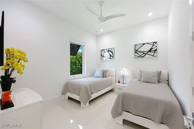 1167 22nd Ave N, Naples, FL 34103 - bedroom featuring recessed lighting and ceiling fan